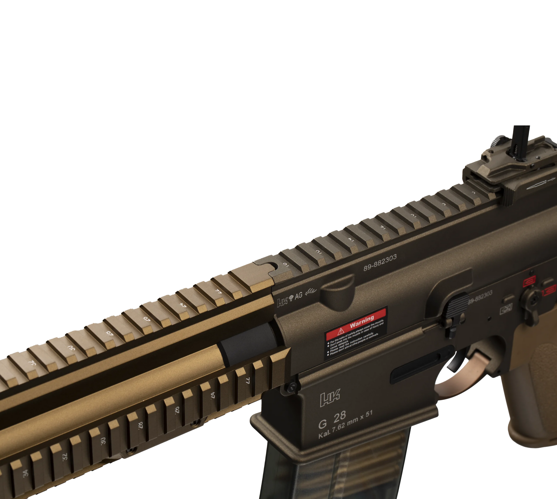 E&C HK417 G28 DMR Rifle AEG Gel Blaster