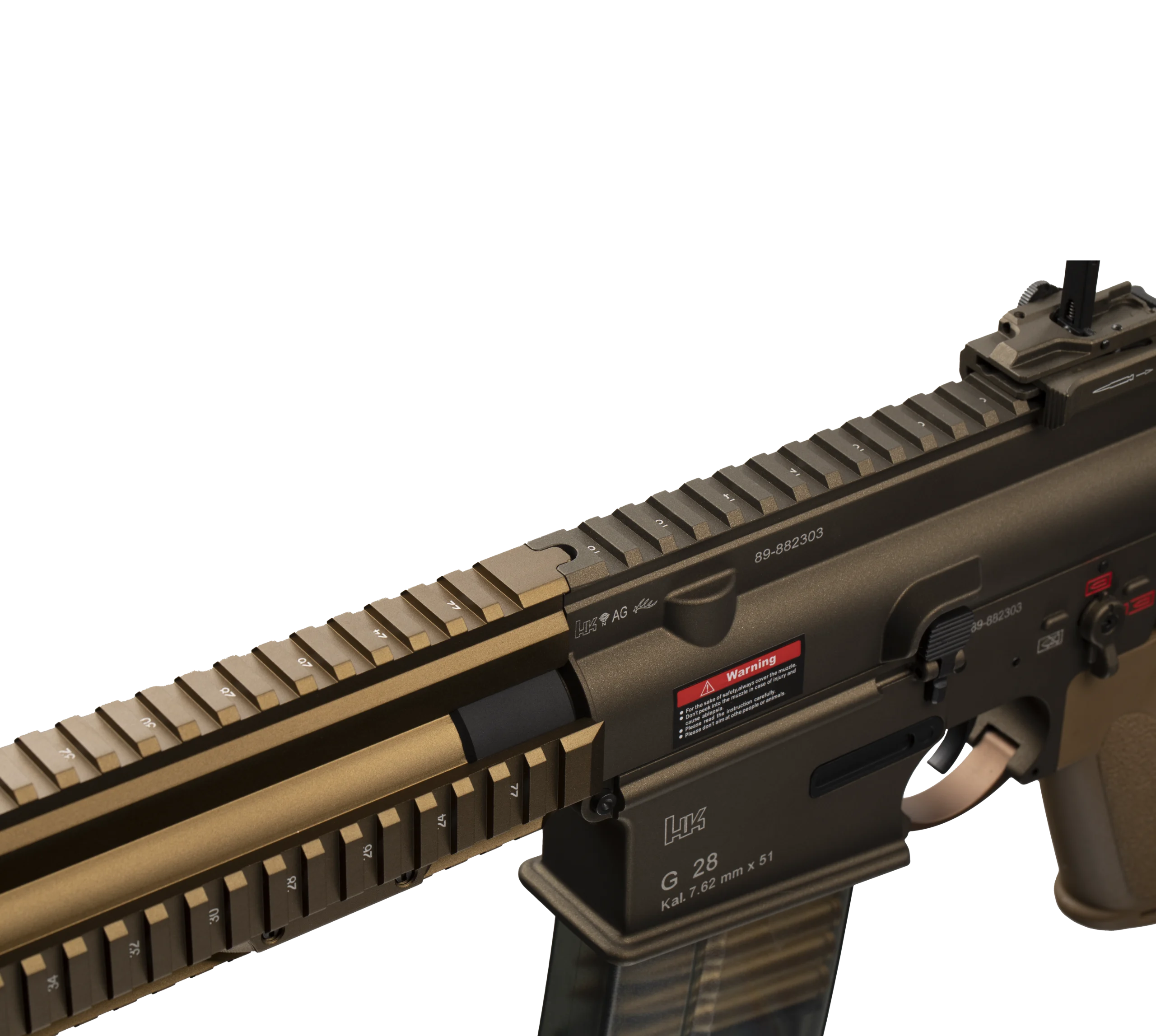 E&C HK417 G28 DMR Rifle AEG Gel Blaster
