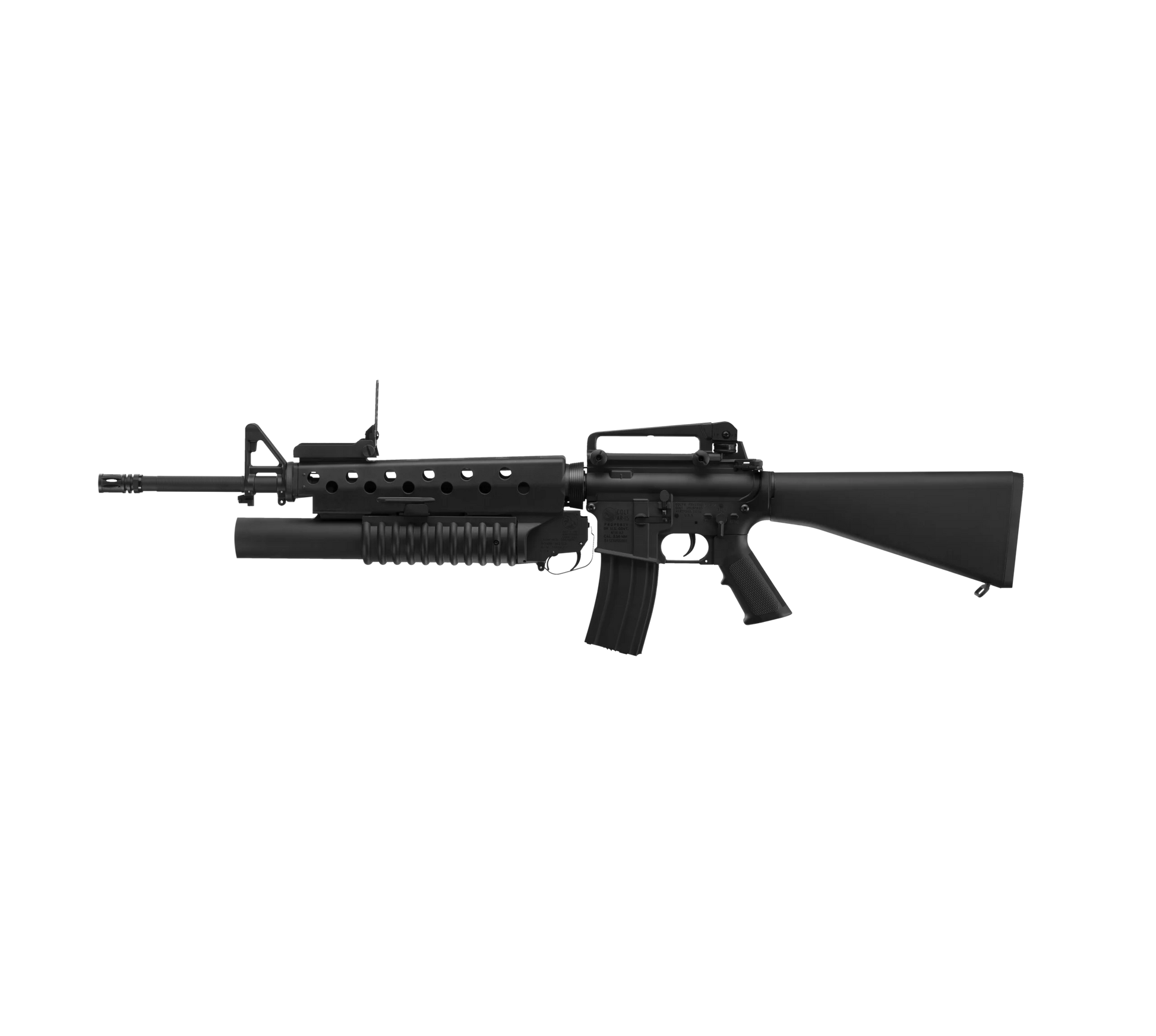 E&C COLT M16A3 W/M203 AEG Gel Blaster