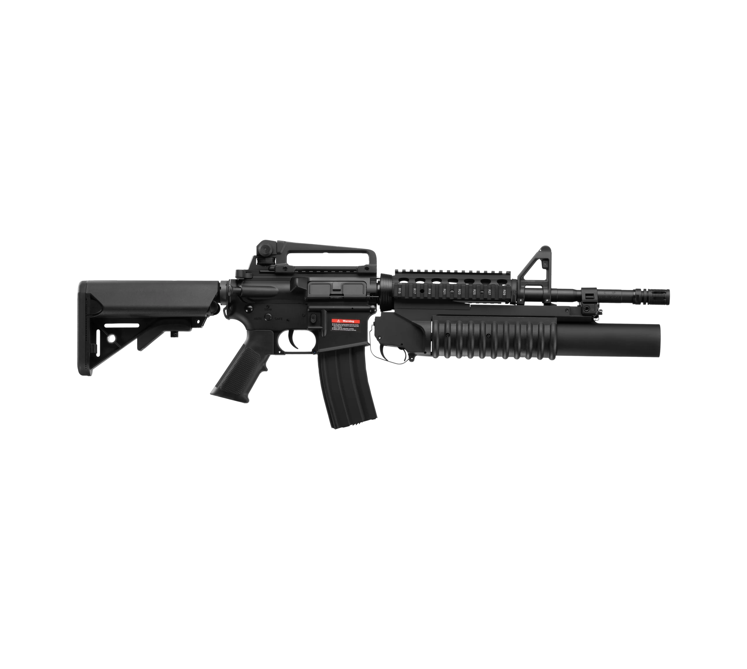E&C COLT M4 RIS W/M203 AEG Gel Blaster