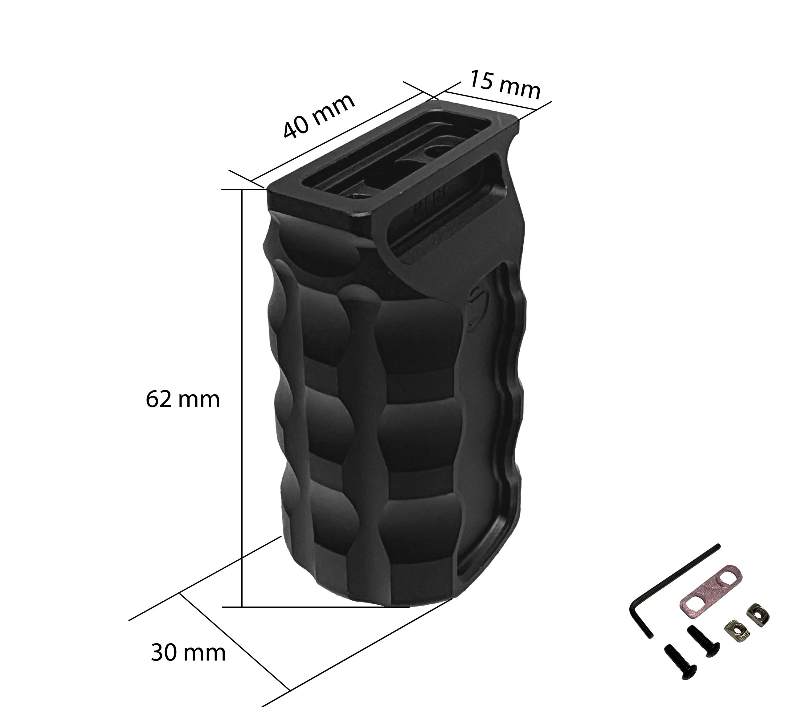 RailScales Style M-LOK Metal Vertical Foregrip