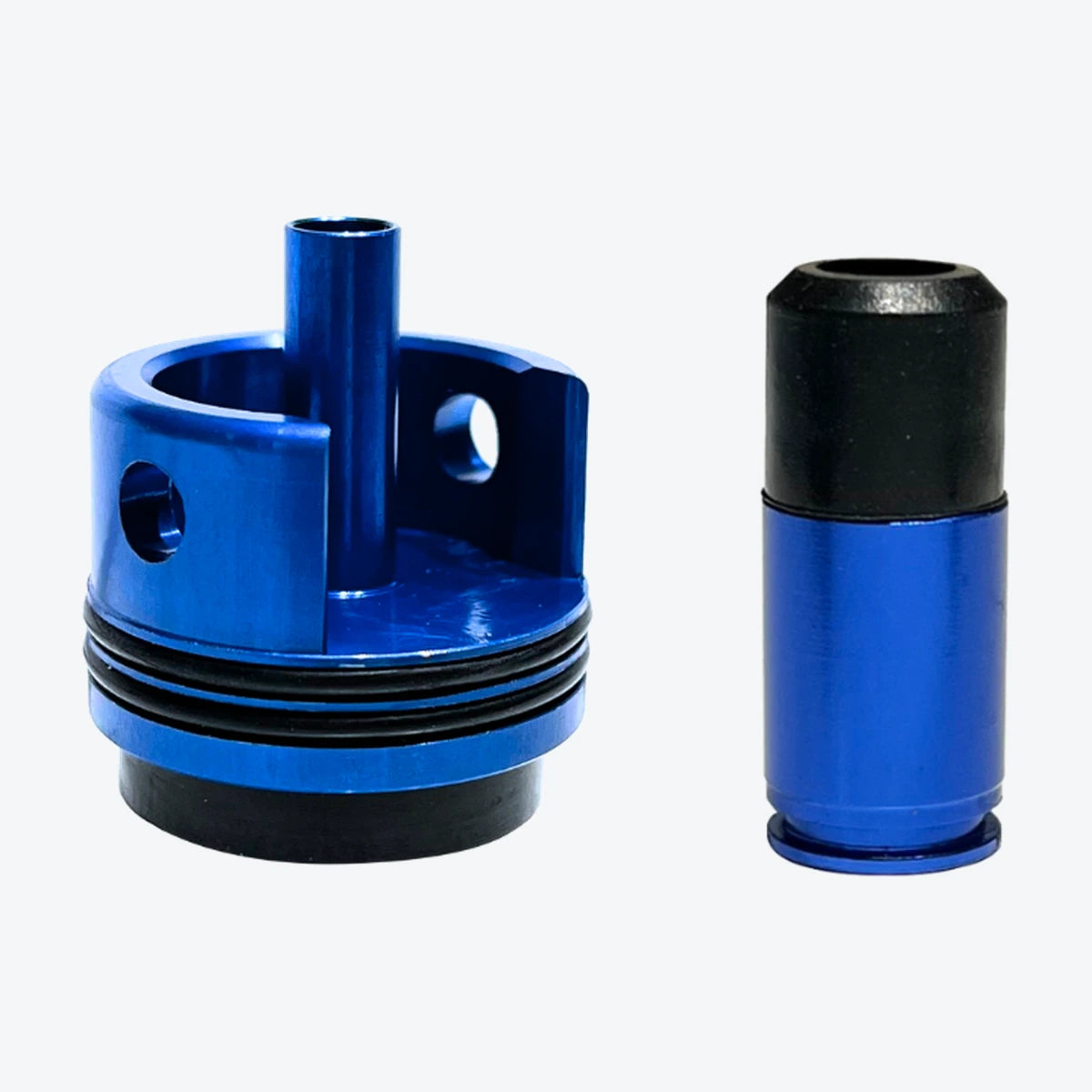 CNC Cylinder Head With Nozzle For E&C Gel Blaster Gearbox