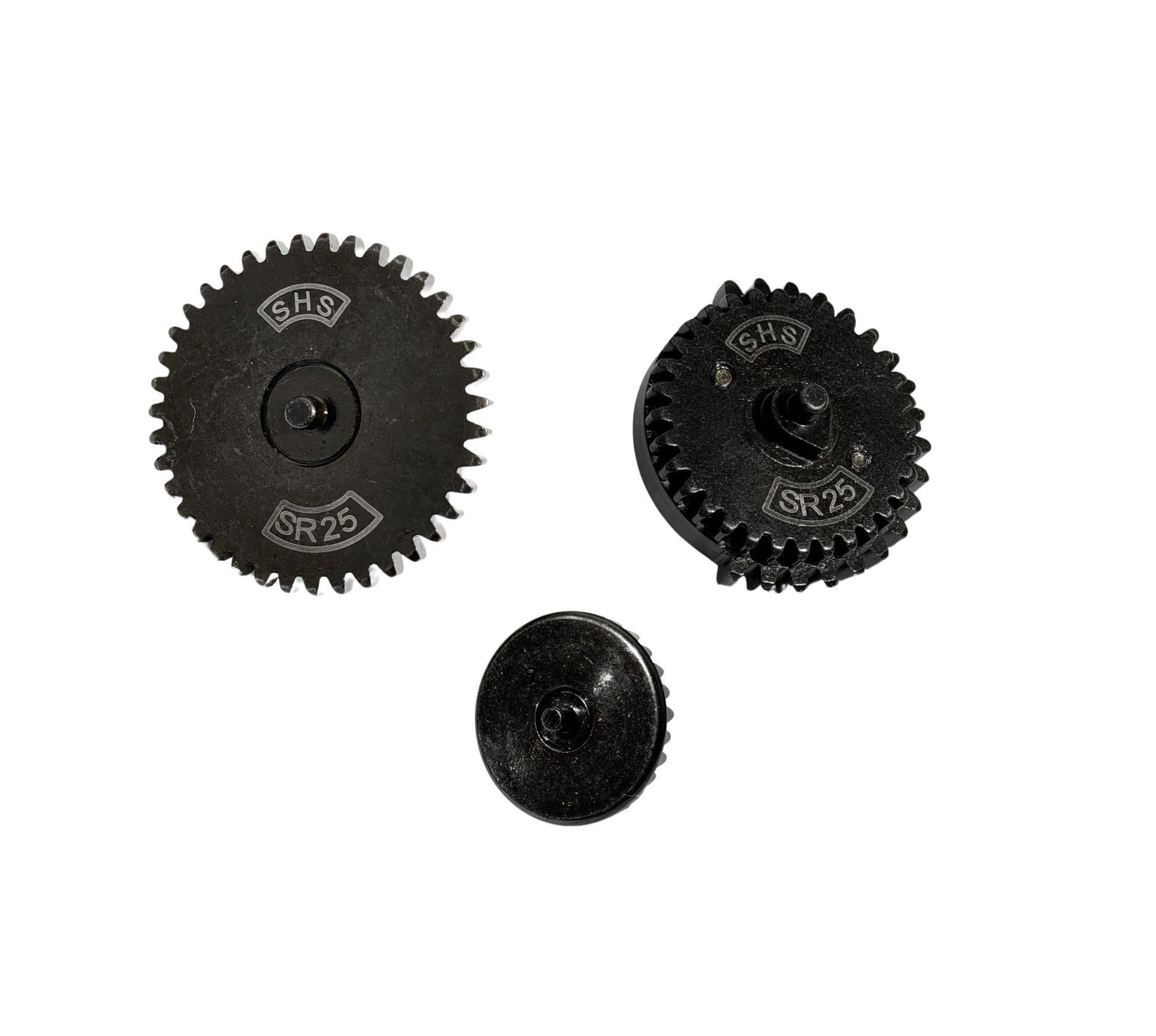SHS SR25 Carbon Steel Gear Set for Gel Blaster
