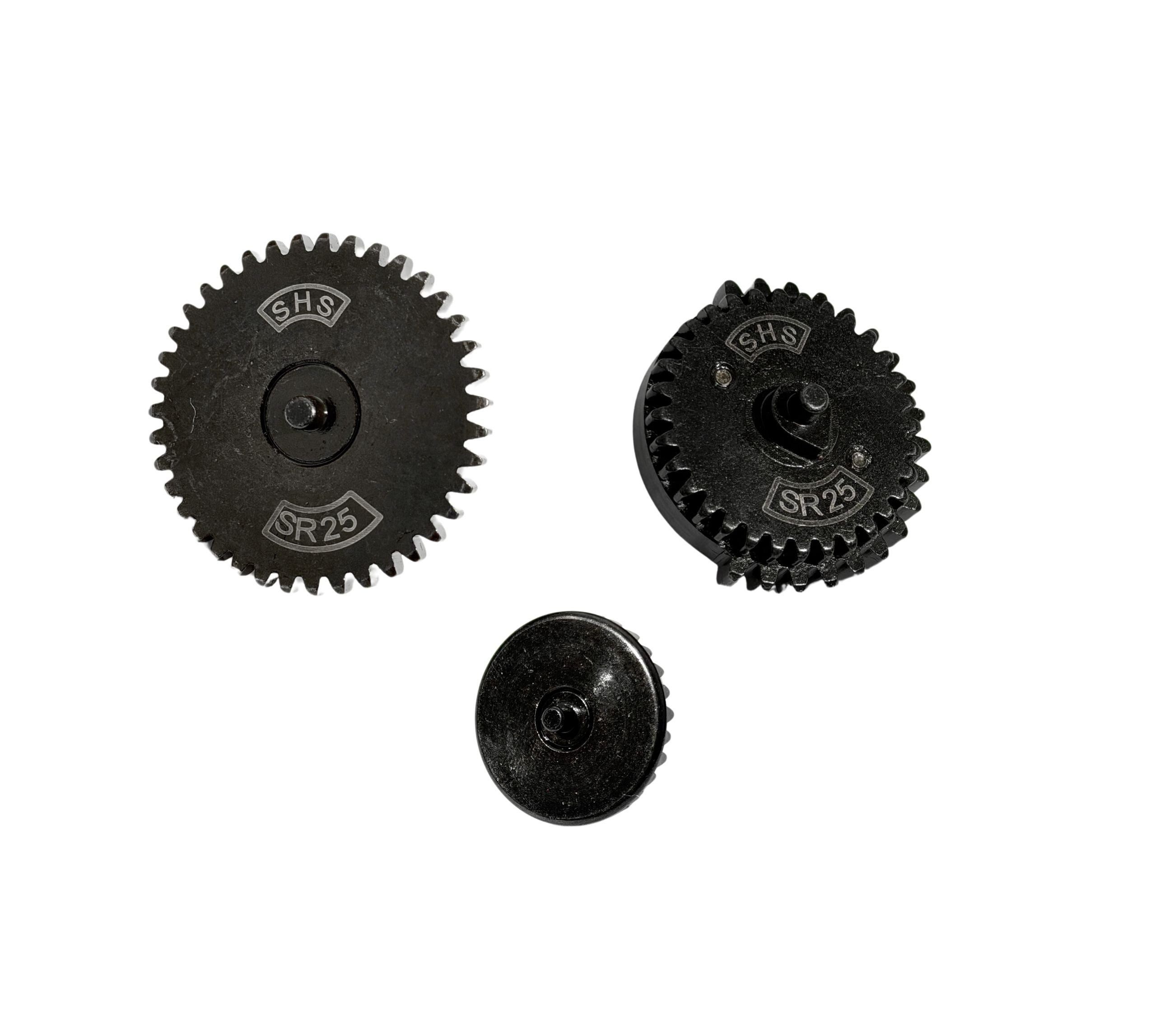SHS SR25 Carbon Steel Gear Set for Gel Blaster