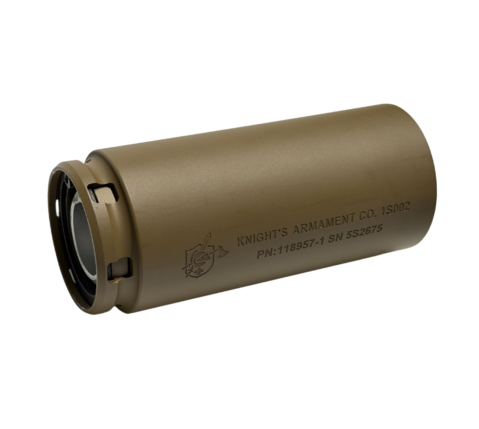 KAC QDC / MCQ-PRT Dummy Gel Blaster Mock Suppressor - FDE