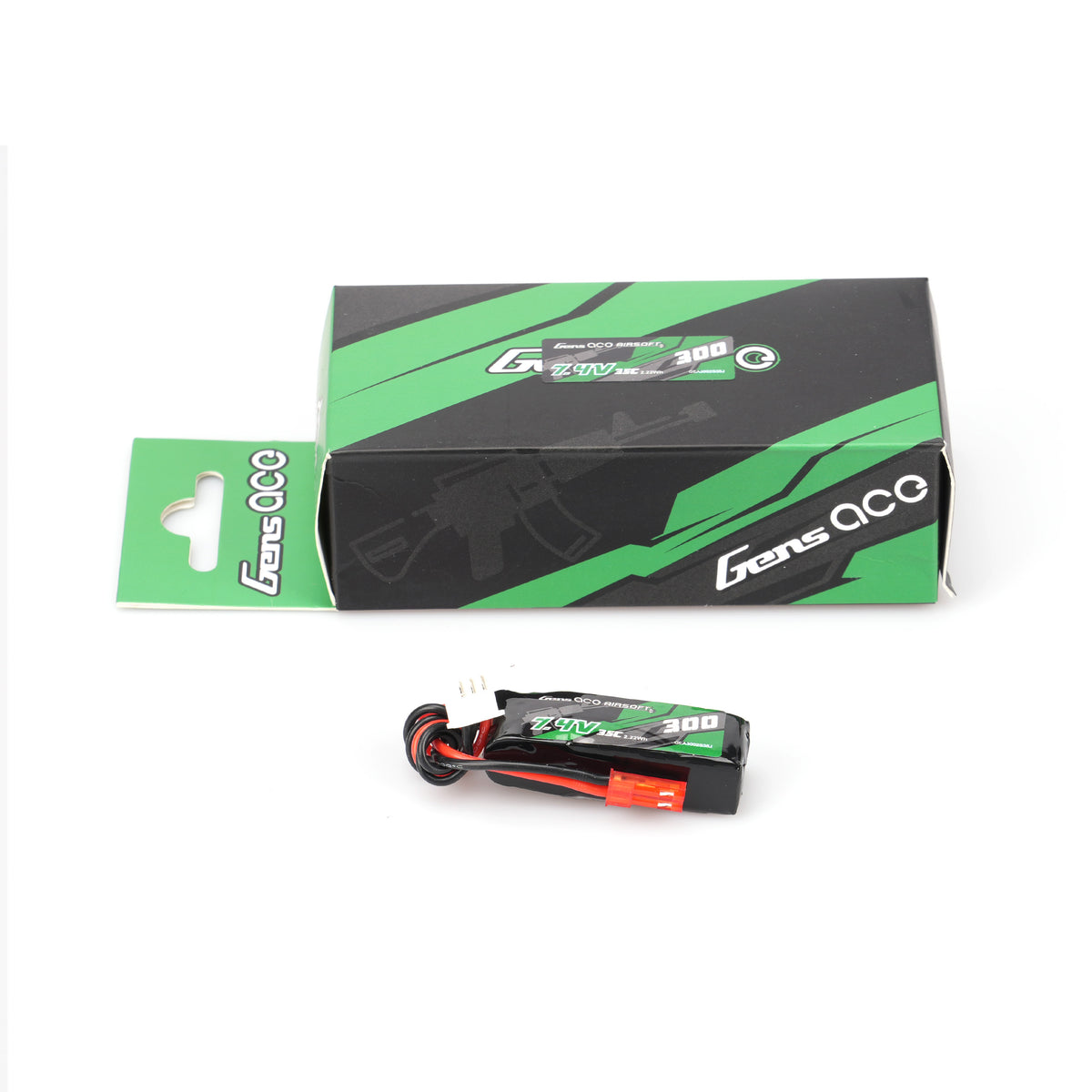 Gens ace 300mAh 7.4V JST-SYP HPA Battery