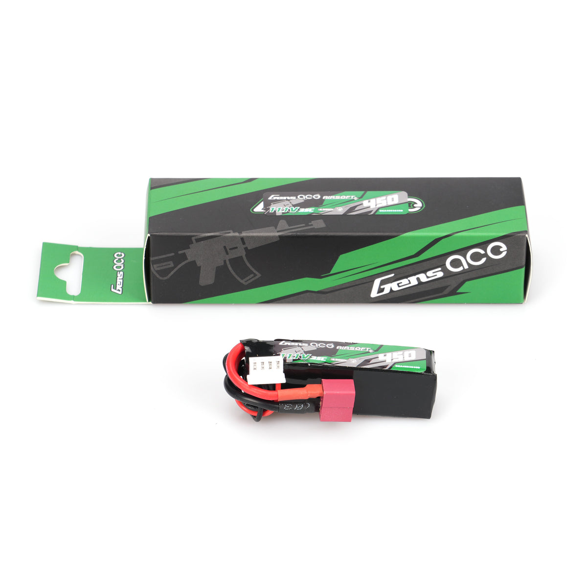 Gens ace 450mAh 11.1V Deans Gel Blaster Battery