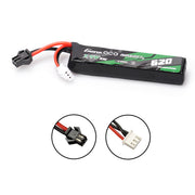 Gens ace 25C 620mAh 7.4V JST Gel Blaster Battery