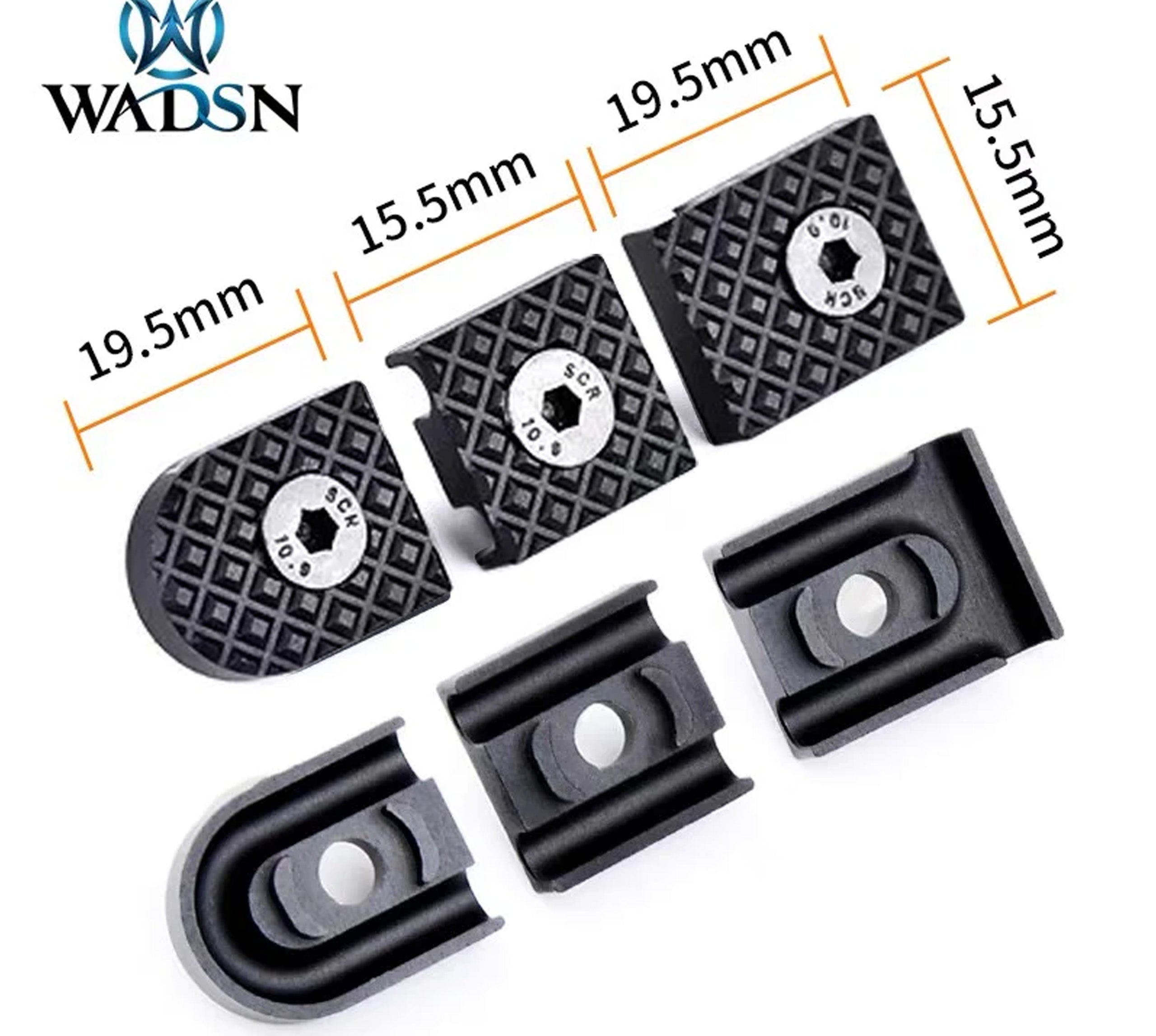 WADSN Tactical M-LOK/KeyMod Wire Guide Set - BLACK