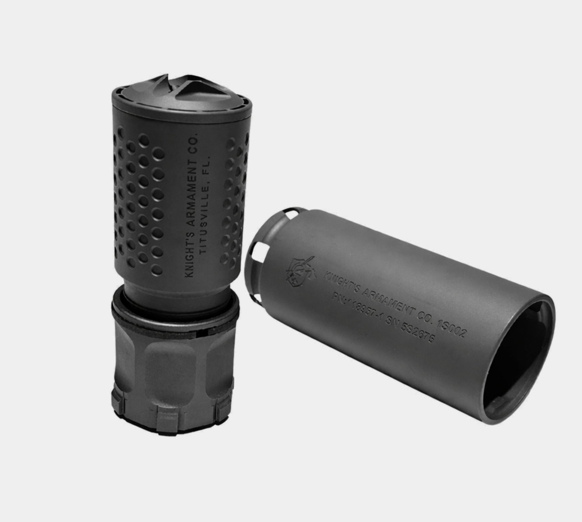 KAC QDC / MCQ-PRT Dummy Gel Blaster Mock Suppressor - BLK