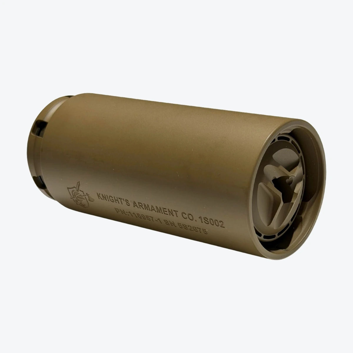 KAC QDC / MCQ-PRT Dummy Gel Blaster Mock Suppressor - FDE