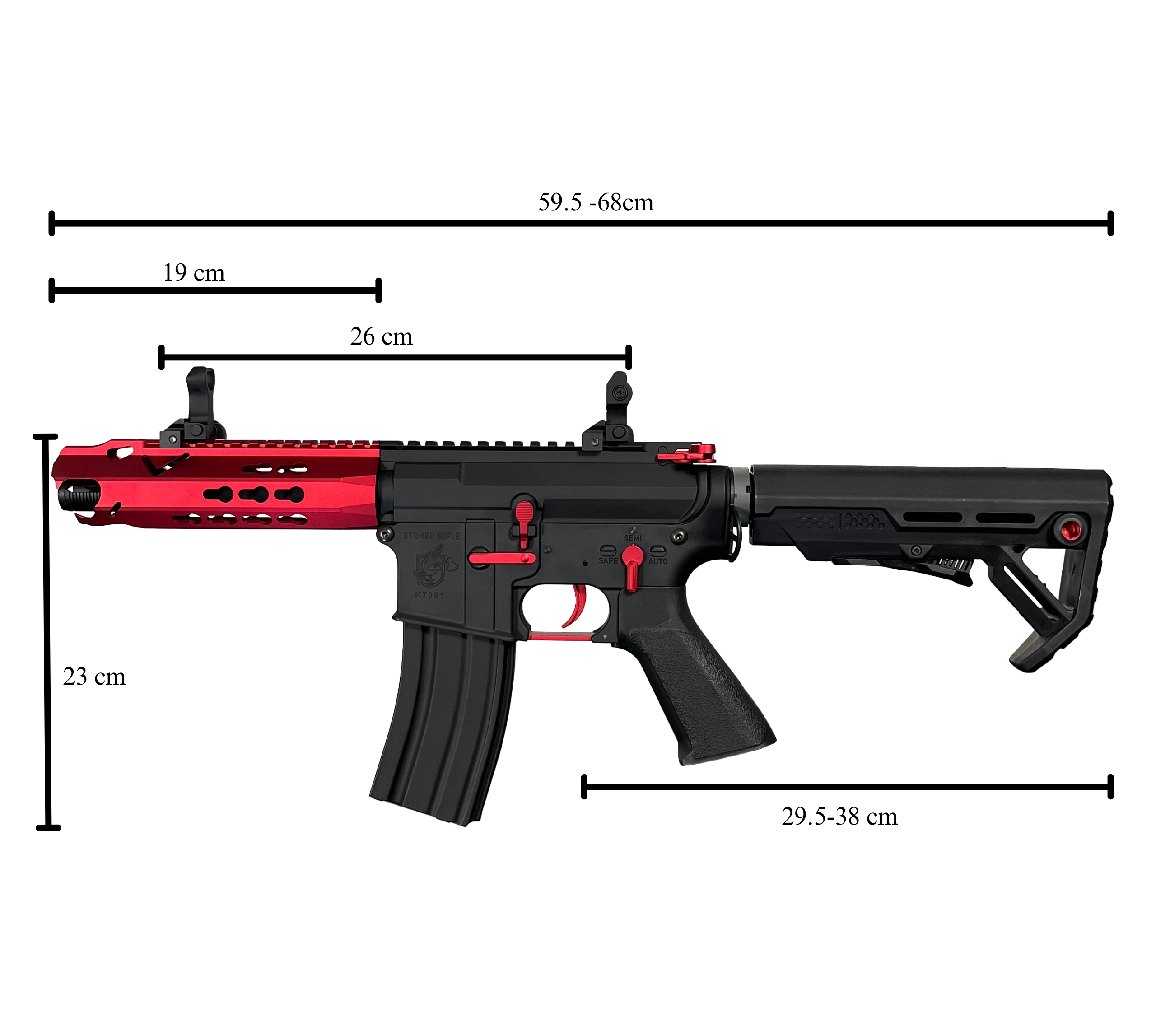 MRS AEG Gel Blaster Replica | E&C Ultra Line