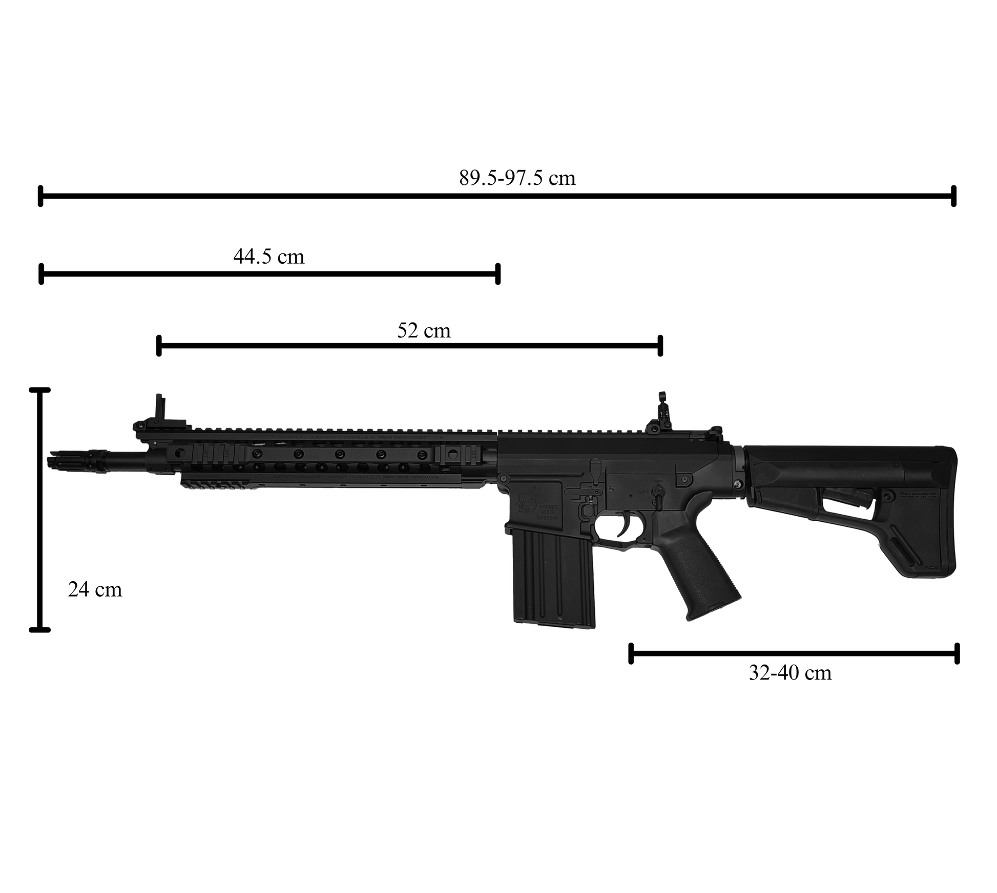 KAC M110K1 AEG Gel Blaster Replica | E&C Ultra Line