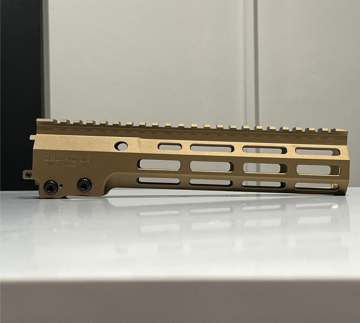 Geissele 9.5 Inch MK16 Super Modular Rail M-lok Handguard - Tan
