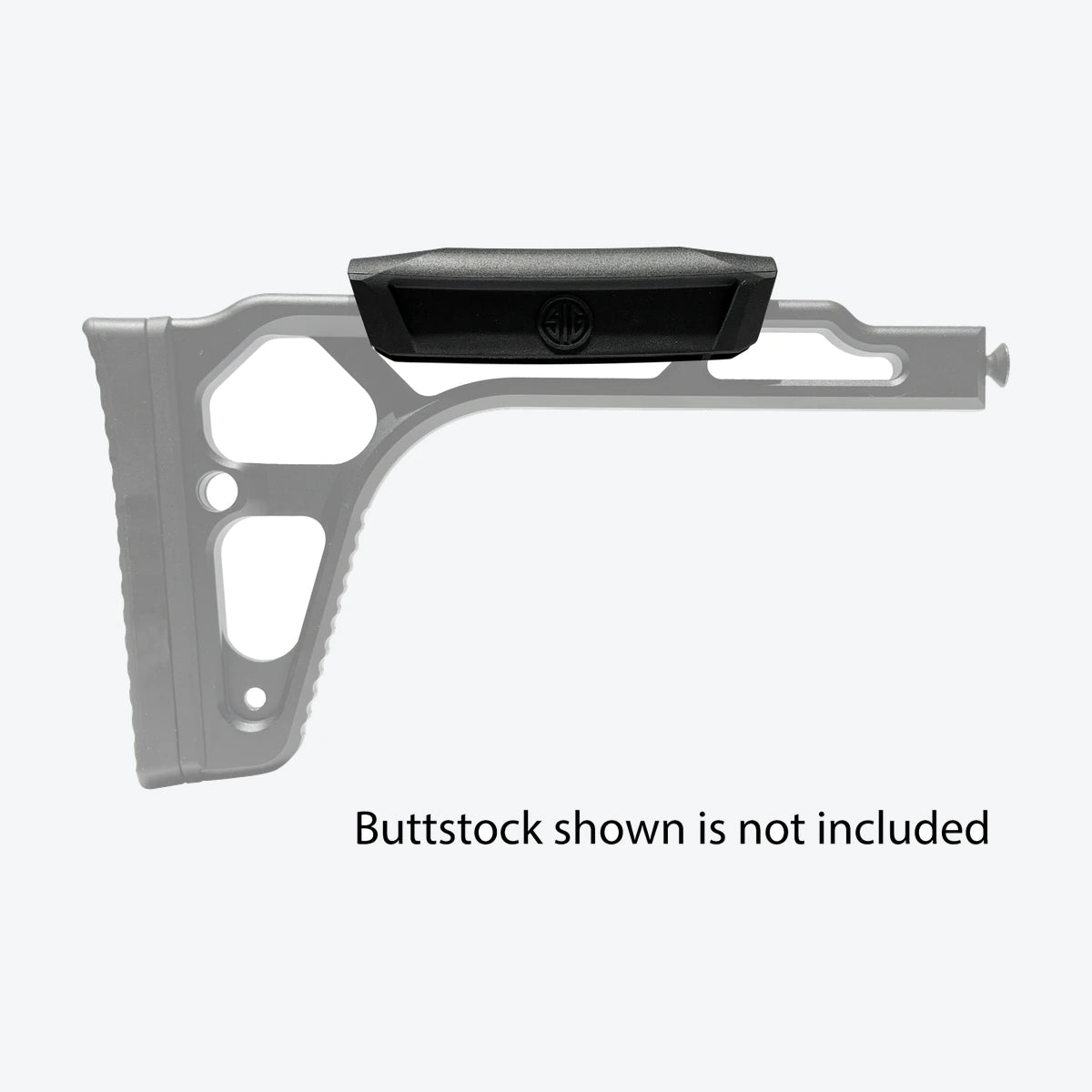 Nylon Cheek Riser for SIG MCX Folding Stock Gel Blaster
