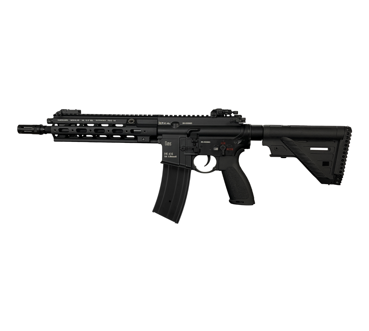 HK416A5 Geissele AEG Gel Blaster Replica | E&C Ultra Line - Black