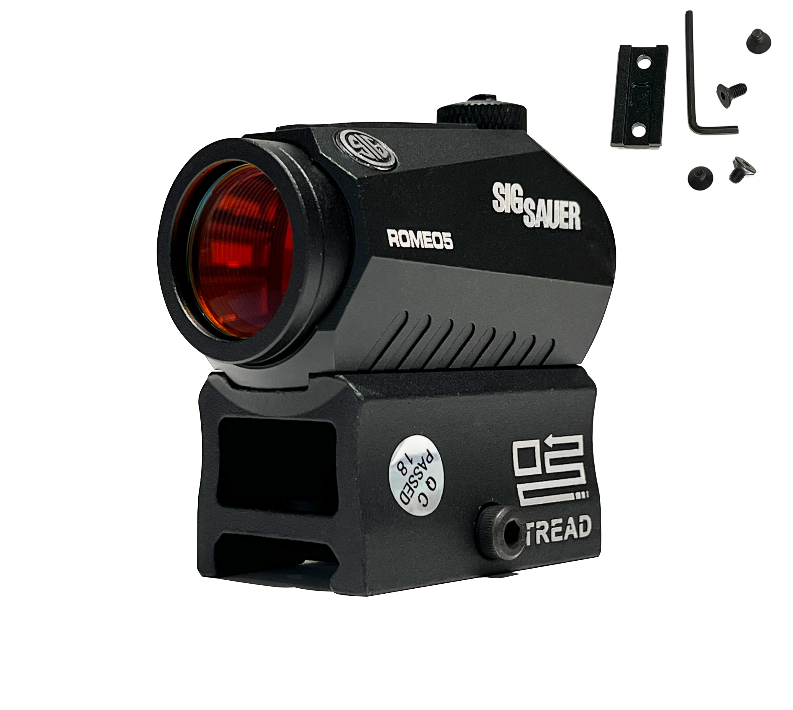 SIG Sauer ROMEO5 Compact Gel Blaster Red Dot w/ High & Low Mounts