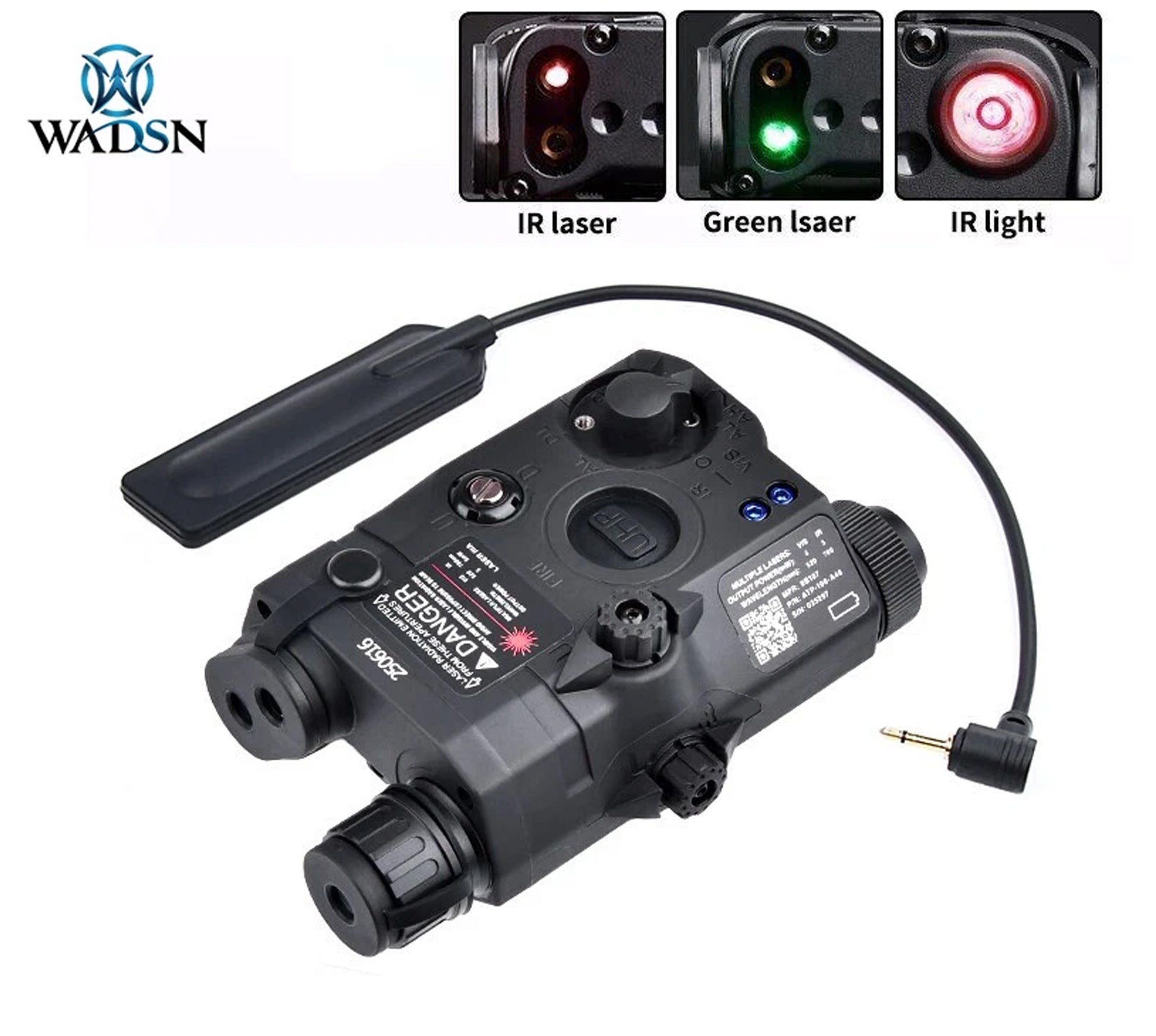 PEQ15 LA5-C UHP Integrated Green Laser/ IR Pointer / LED Flashlight Aiming Device