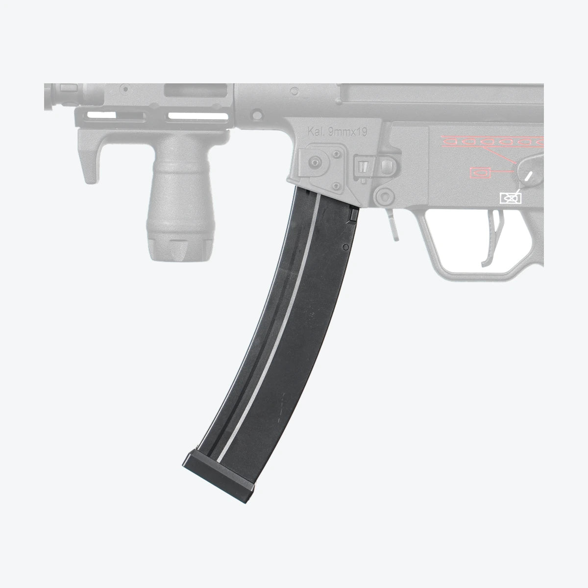 ShengYe MP5K AEG Magazine for Gel Blaster