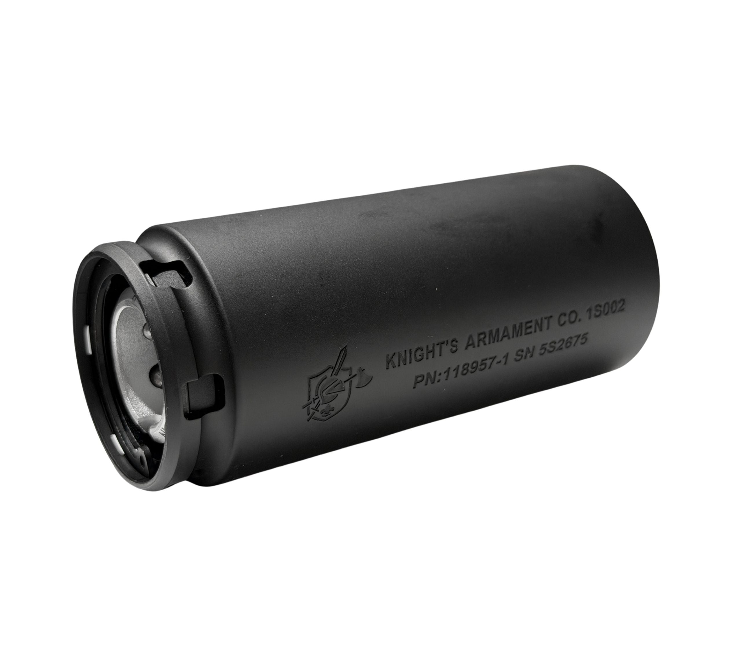 KAC QDC / MCQ-PRT Dummy Gel Blaster Mock Suppressor - BLK - With flash hider