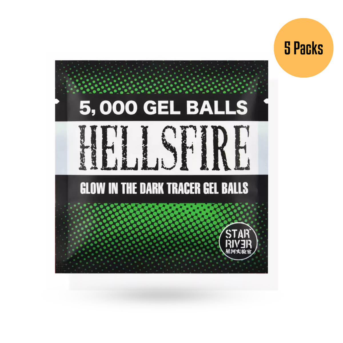 Star River Hellfire Glow High Consistency Tracer Gel Balls