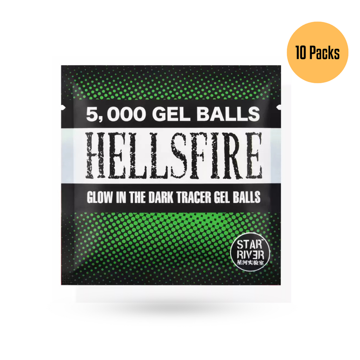 Star River Hellfire Glow High Consistency Tracer Gel Balls