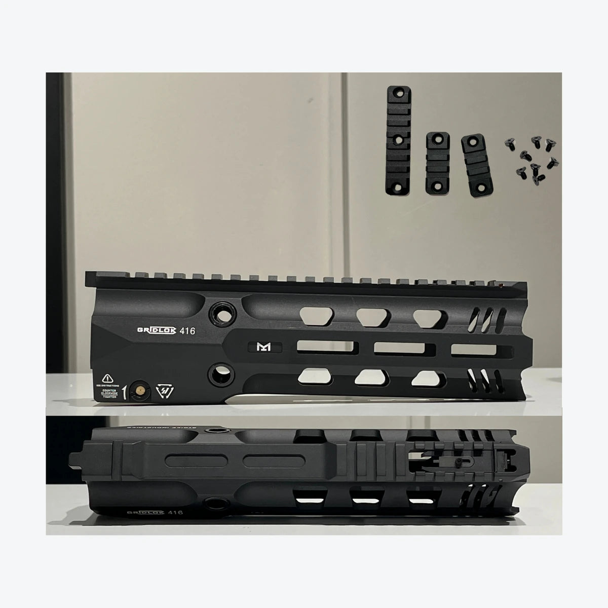 Strike Industries Gridlok Handguard for 416 Gel Blaster Model