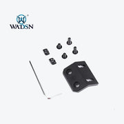 WADSN M-LOK/Keymod Offset Rail Light Mount for Gel Blaster