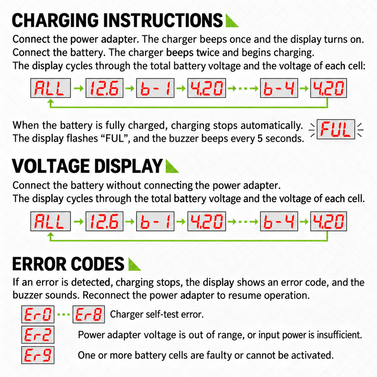 X-Force Battery Balance Charger & Voltage Detector