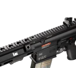 detail of HK M110A1 gel blaster-black.