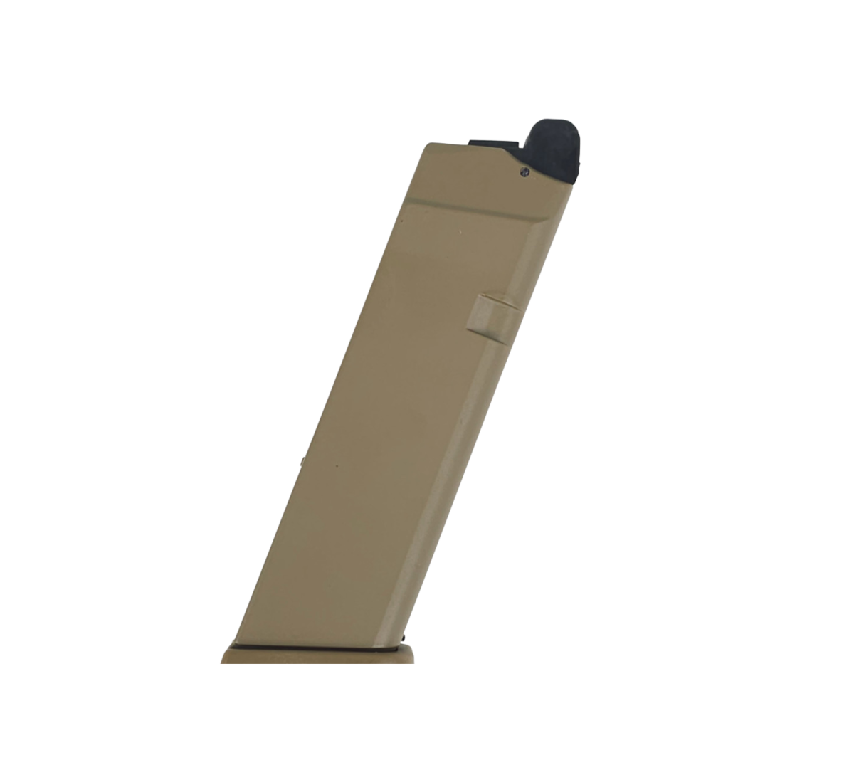 Front view of Glock series Magazine for G17 G19X G45-Tan