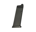 Front view of E&C Glock 19 gel blaster magazine-black