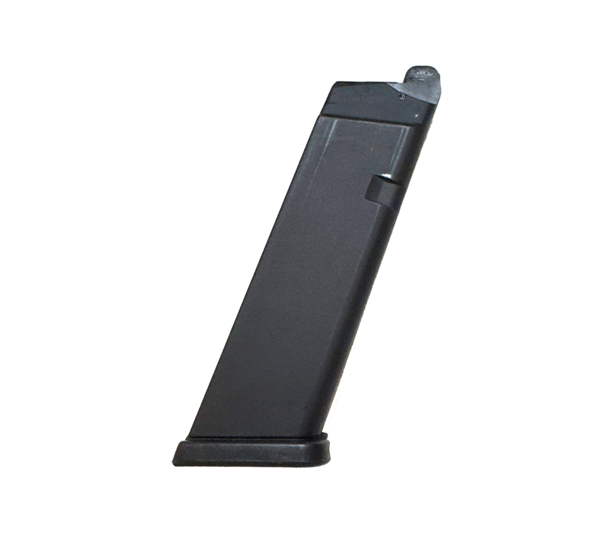 Front View of Glock series Magazine for G17 G19X G45-black