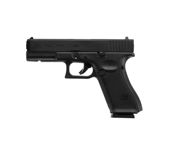 cover pic. of Glock 17 Gen5 GBB gel blasher pistol-black