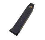 Side View of Glock series Magazine for G17 G19X G45-black